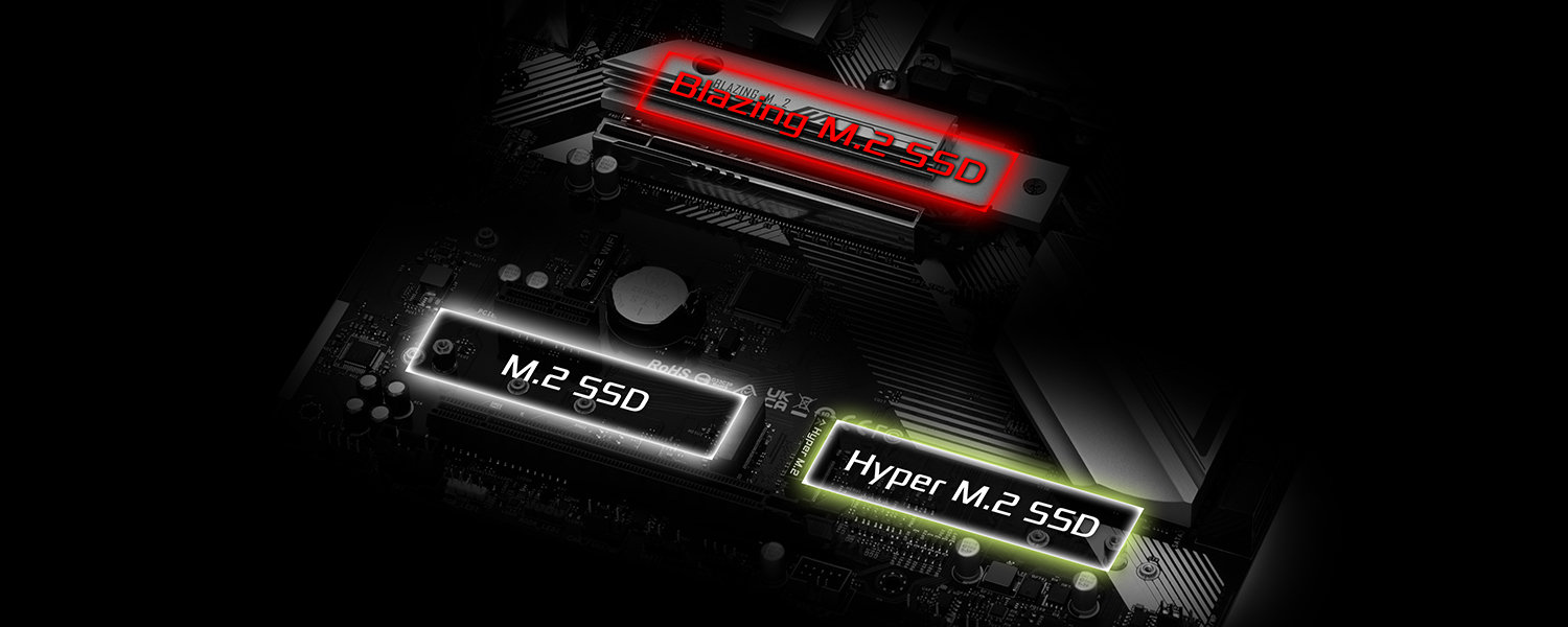PCIe Gen5 Blazing M.2